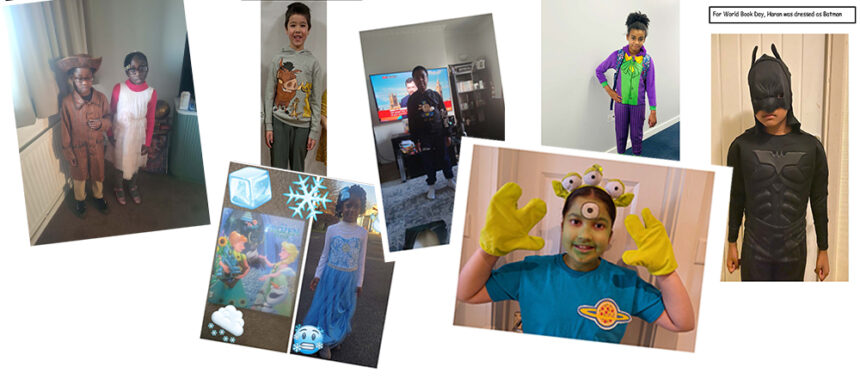 Pictures of Children Dressed Up for World Book Day 2026